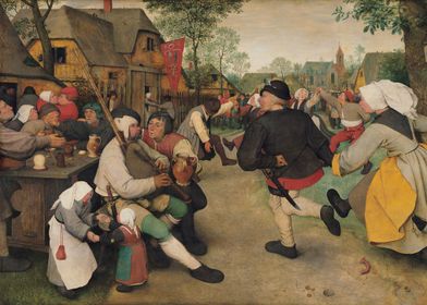 The Peasant Dance Bruegel