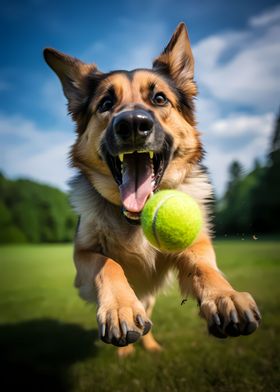 Dog Tennis Ball