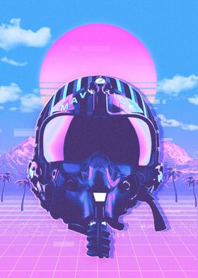 Helmet Vaporwape