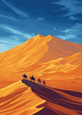 Sahara Desert Landscape