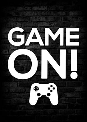 Game On Gaming Poster 