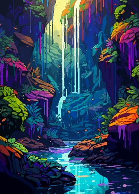 Retro Environment Pixel