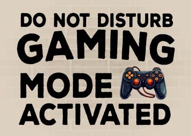 Do Not Disturb Gaming Mode