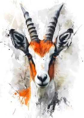 Antelope Watercolor