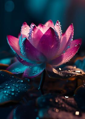 Cosmic Bloom Black Lotus