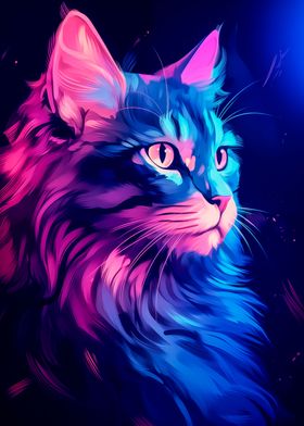 Neon Whiskers