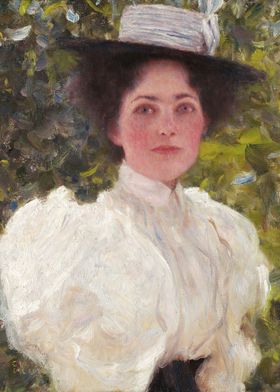 Girl in the Foliage