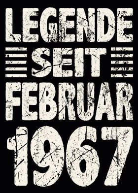 Februar 1967 57 Jahre