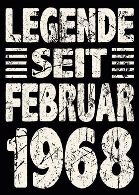 Februar 1968 56 Jahre