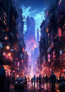 Amazing Cyberpunk Night