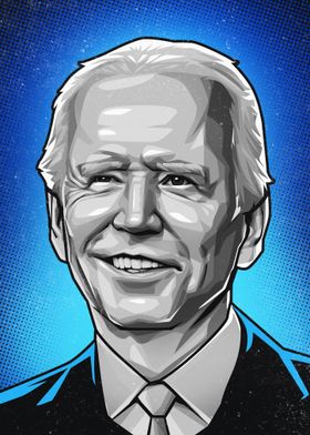 Joe Biden Vector Art 