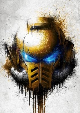 Imperial Fists Graffiti