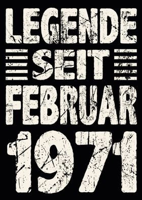 Februar 1971 53 Jahre