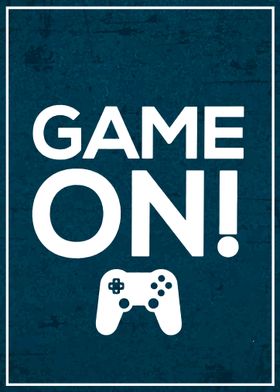 Game On Gaming Poster
