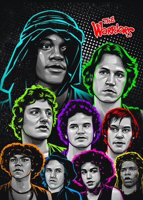 The Warriors Vector Art