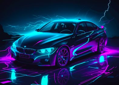 BMW M3 Neon