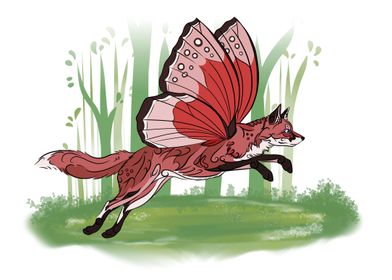 Butterfly Fox