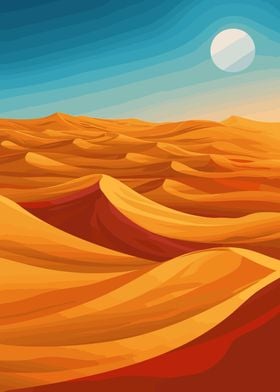 Desert Sand Dunes