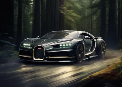 Bugatti Chiron Car