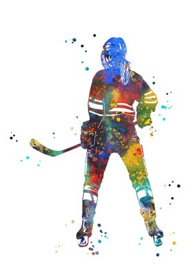 Hockey Player Girl