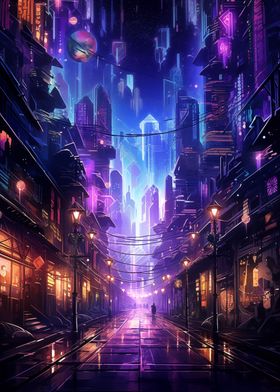 Asian Science Fiction City