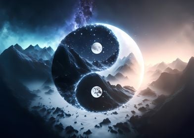 Space Yin And Yang 