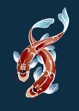 Twin Koi