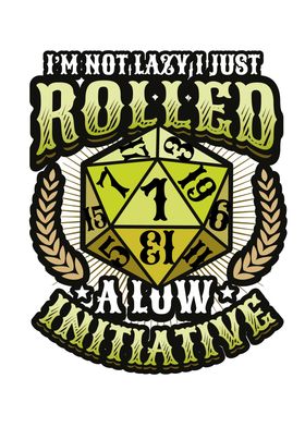 Rolled Low D20 Tabletop