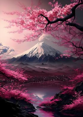 Mount Fuji Sakura