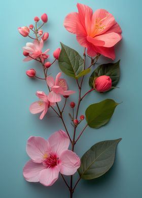Minimalism and flowers
