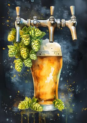 Natural Beer Tap