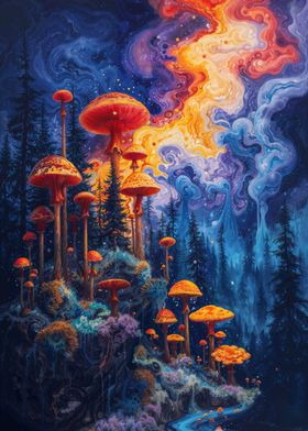 Mycological Dreamscape