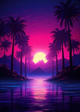 Tropical Neon Dreams