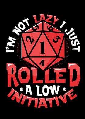 Rolled Low D20 Tabletop