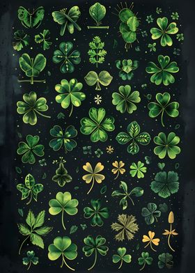 Clovers Pattern St Patrick