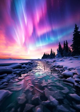 Aurora Borealis streamlet