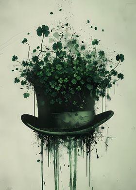 Hat St Patricks Day Clover