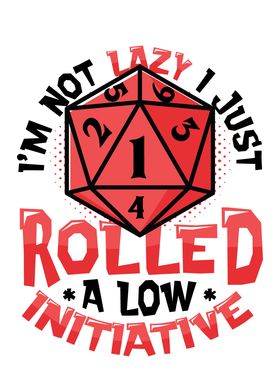 Rolled Low D20 Tabletop