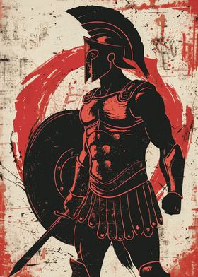 Epic Spartan Warrior