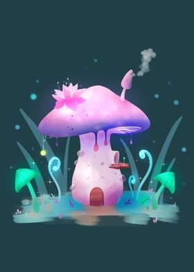 Mushroom house