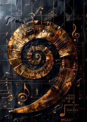 Fibonacci and Music Notes