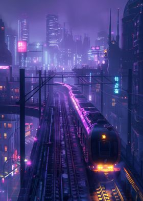 Train Purple City