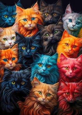A Bunch of Cats