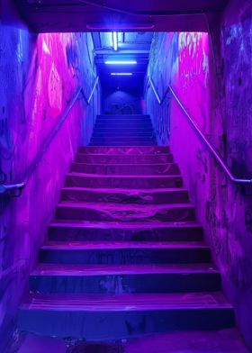 Purple Stair City