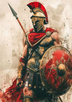 A Spartan After Battle