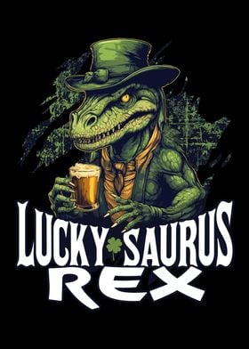 St Patricks Day Dinosaur