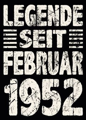 Februar 1952 72 Jahre