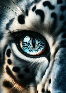 Snow Leopard Eye