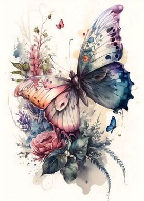 Butterfly Watercolor