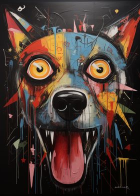 Epic Acrylic dog